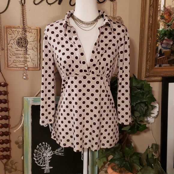 Maurices Tops - Maurices Quarter Sleeve Blouse Size Medium
